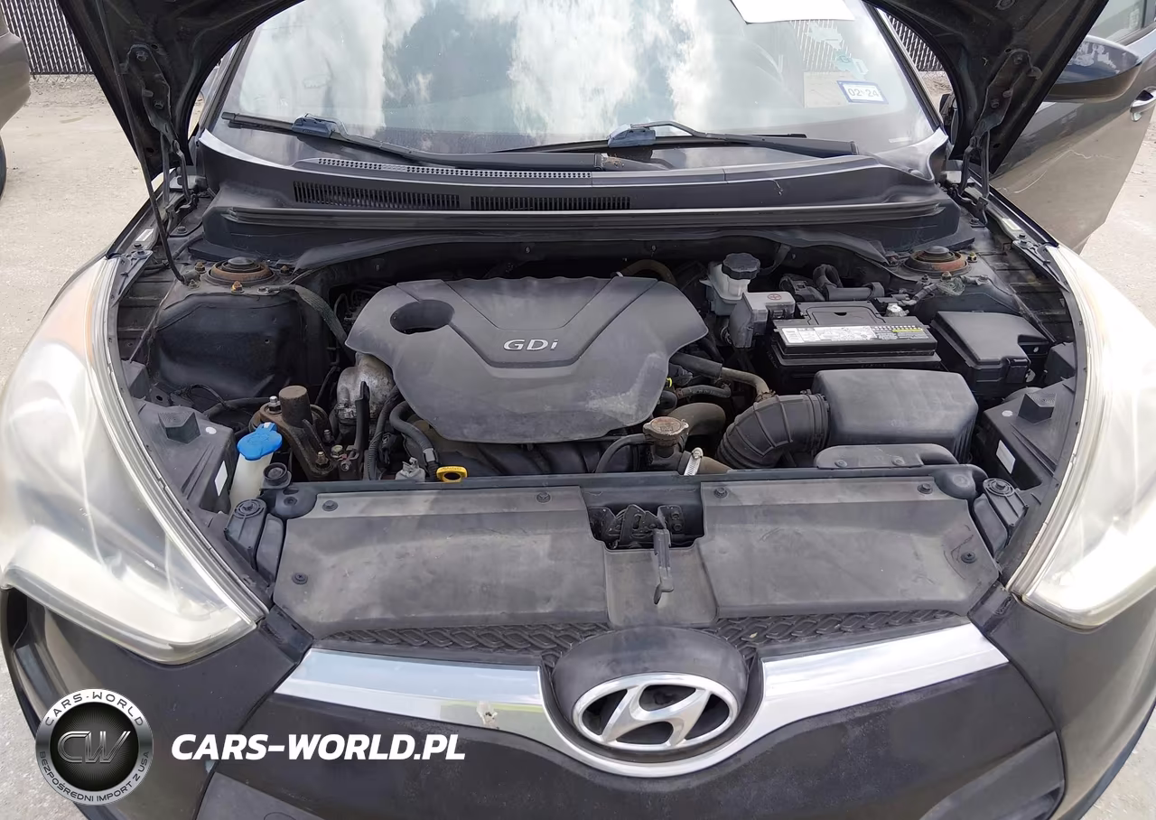 2012 Hyundai Veloster Base W-Black VIN:KMHTC6AD0CU027426 - 10