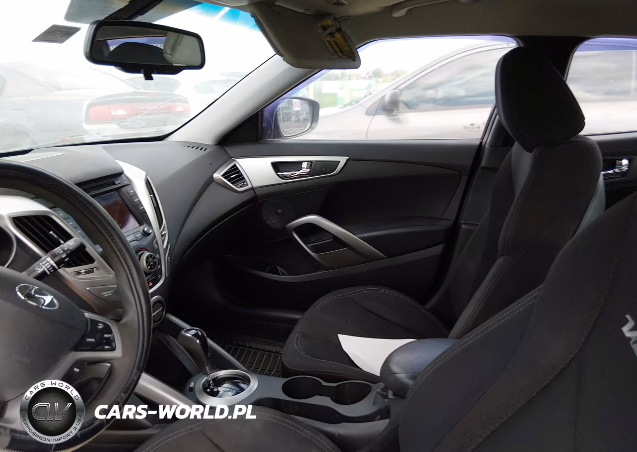 2012 Hyundai Veloster Base W-Black VIN:KMHTC6AD0CU027426 - 5