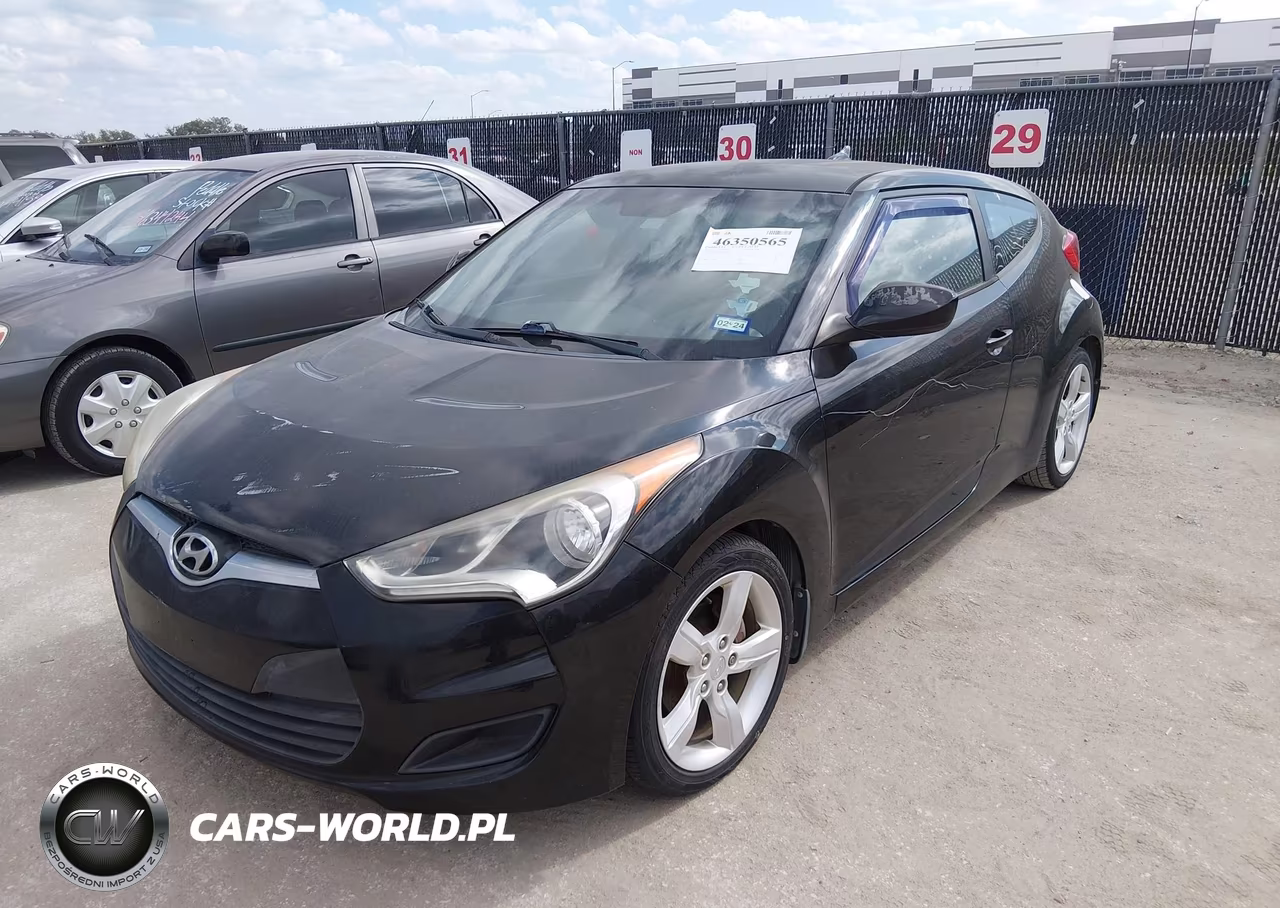 2012 Hyundai Veloster Base W-Black VIN:KMHTC6AD0CU027426 - 6