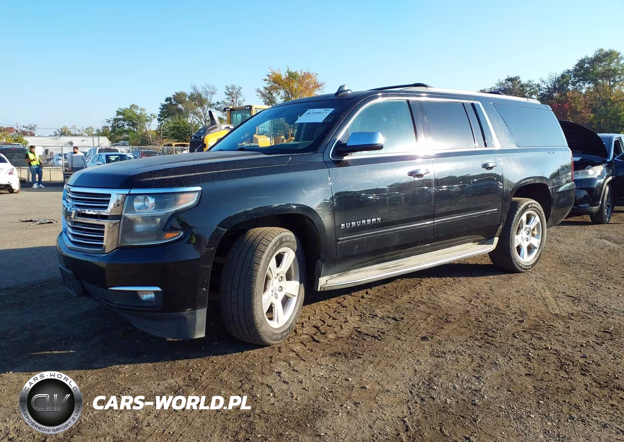 2015 Chevrolet Suburban 1500 Ltz VIN:1GNSKKKC3FR553713 - 2