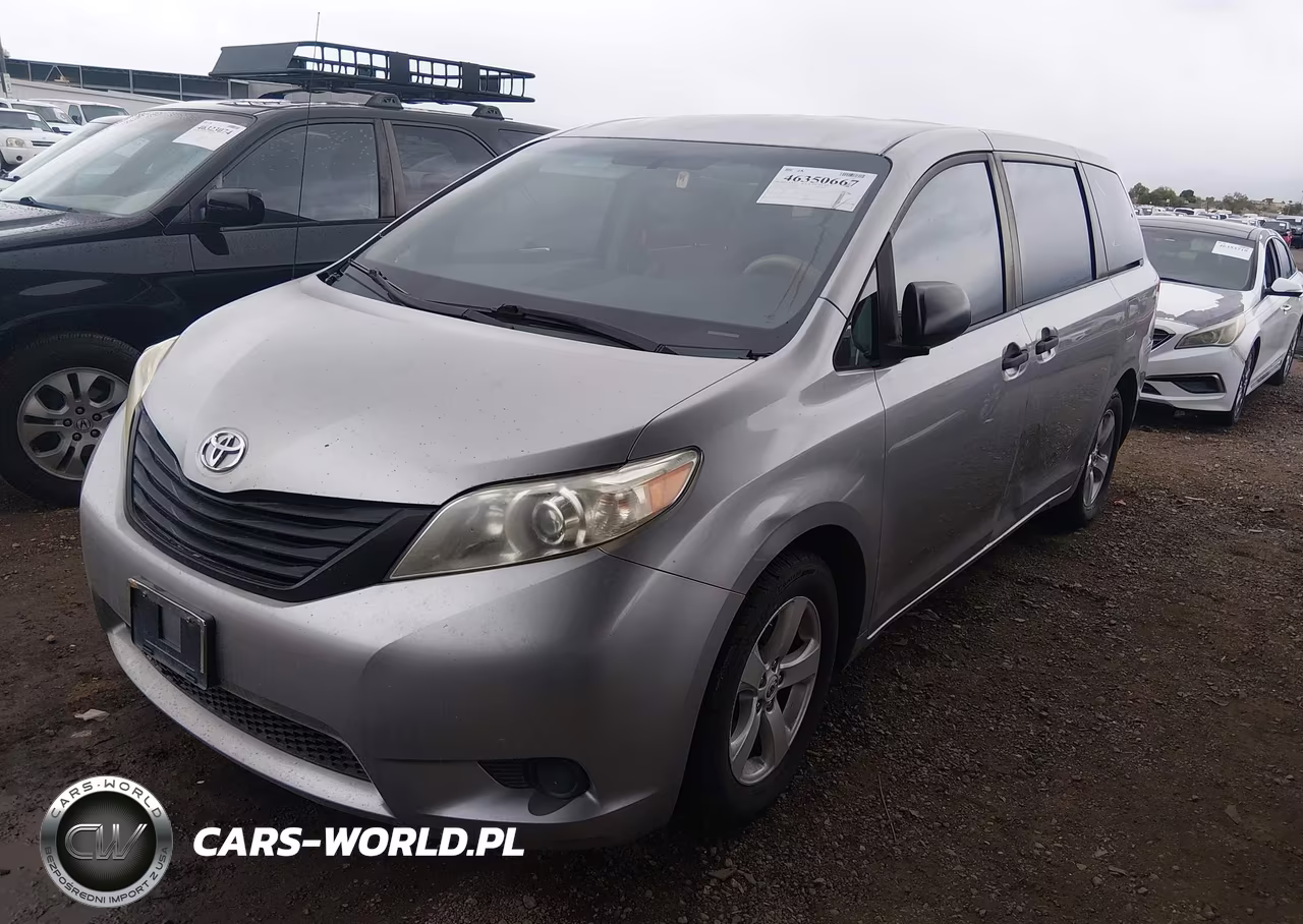 2011 Toyota Sienna Base V6 VIN:5TDZK3DC5BS030487 - 2