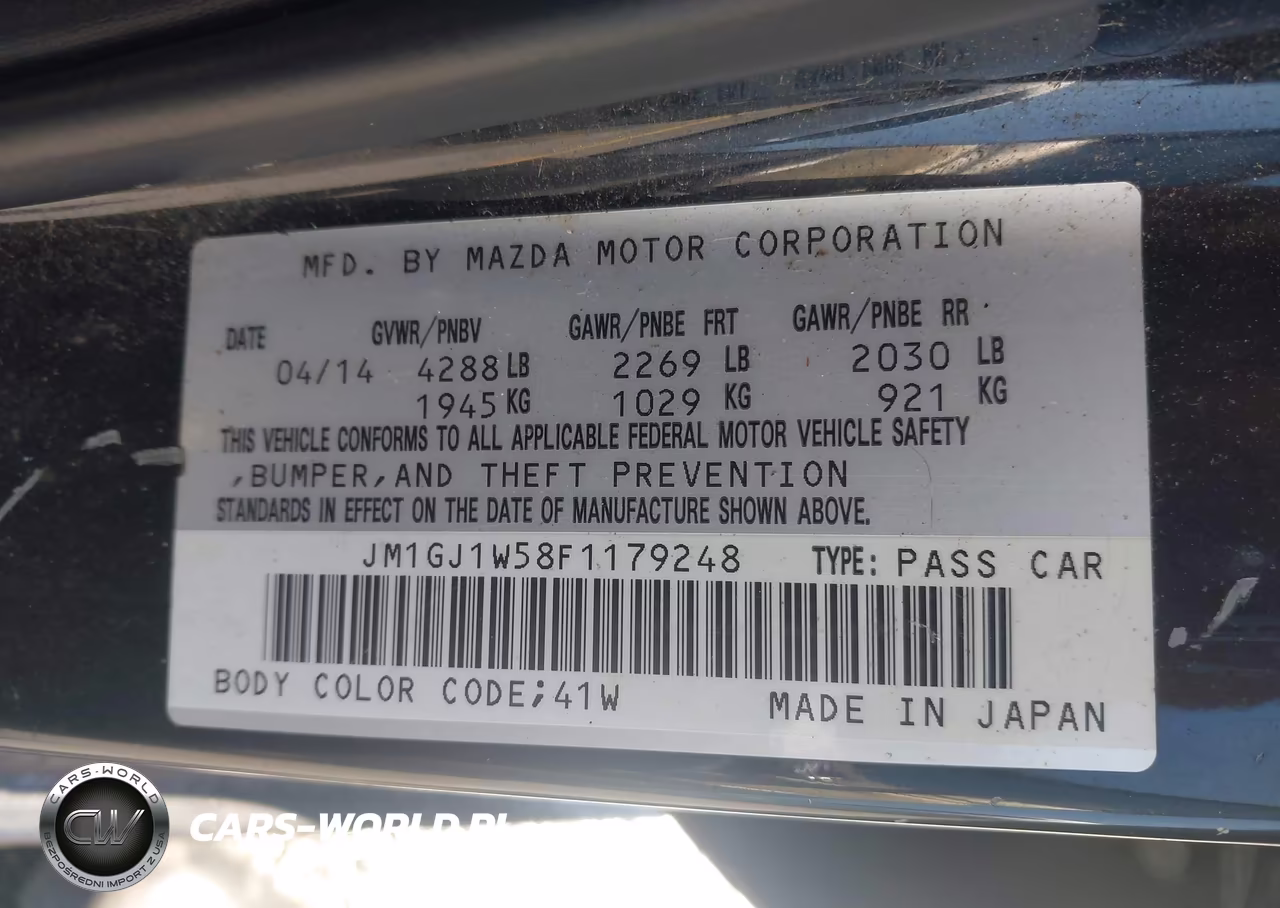 2015 Mazda Mazda6 I Grand Touring VIN:JM1GJ1W58F1179248 - 9