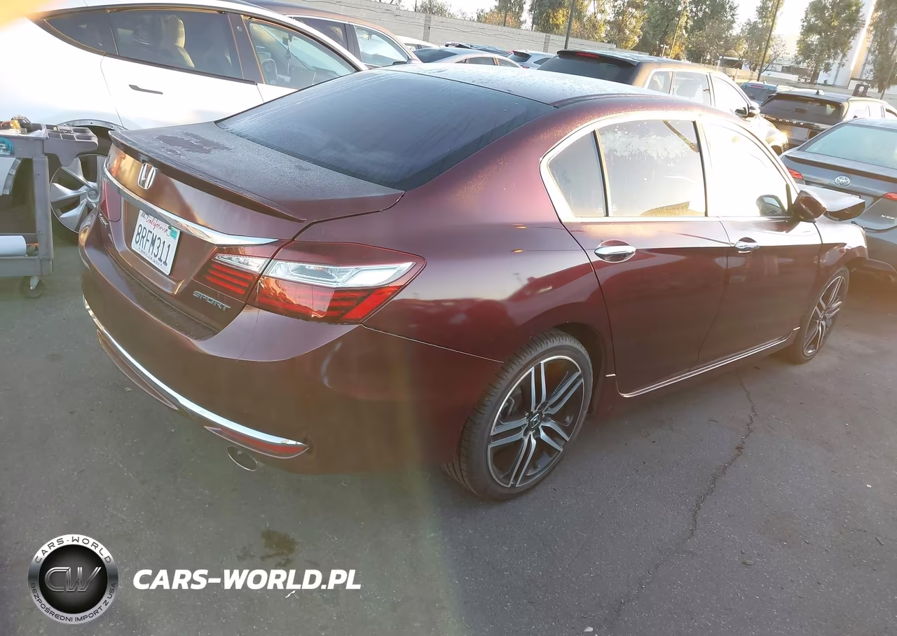 2017 Honda Accord Sport VIN:1HGCR2F50HA041608 - 4