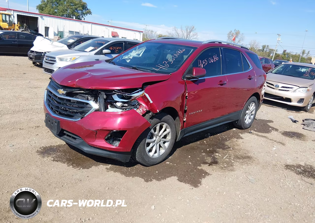 2018 Chevrolet Equinox Lt VIN:3GNAXUEU8JS639277 - 2