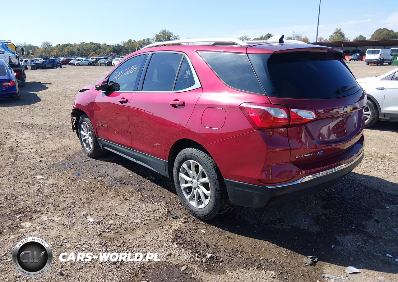 2018 Chevrolet Equinox Lt VIN:3GNAXUEU8JS639277 - 3