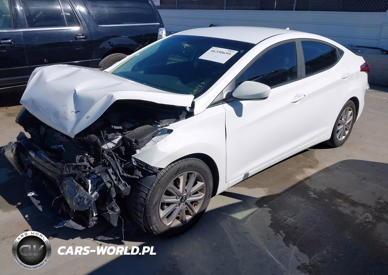 2014 Hyundai Elantra Se VIN:5NPDH4AE9EH468721 - 2