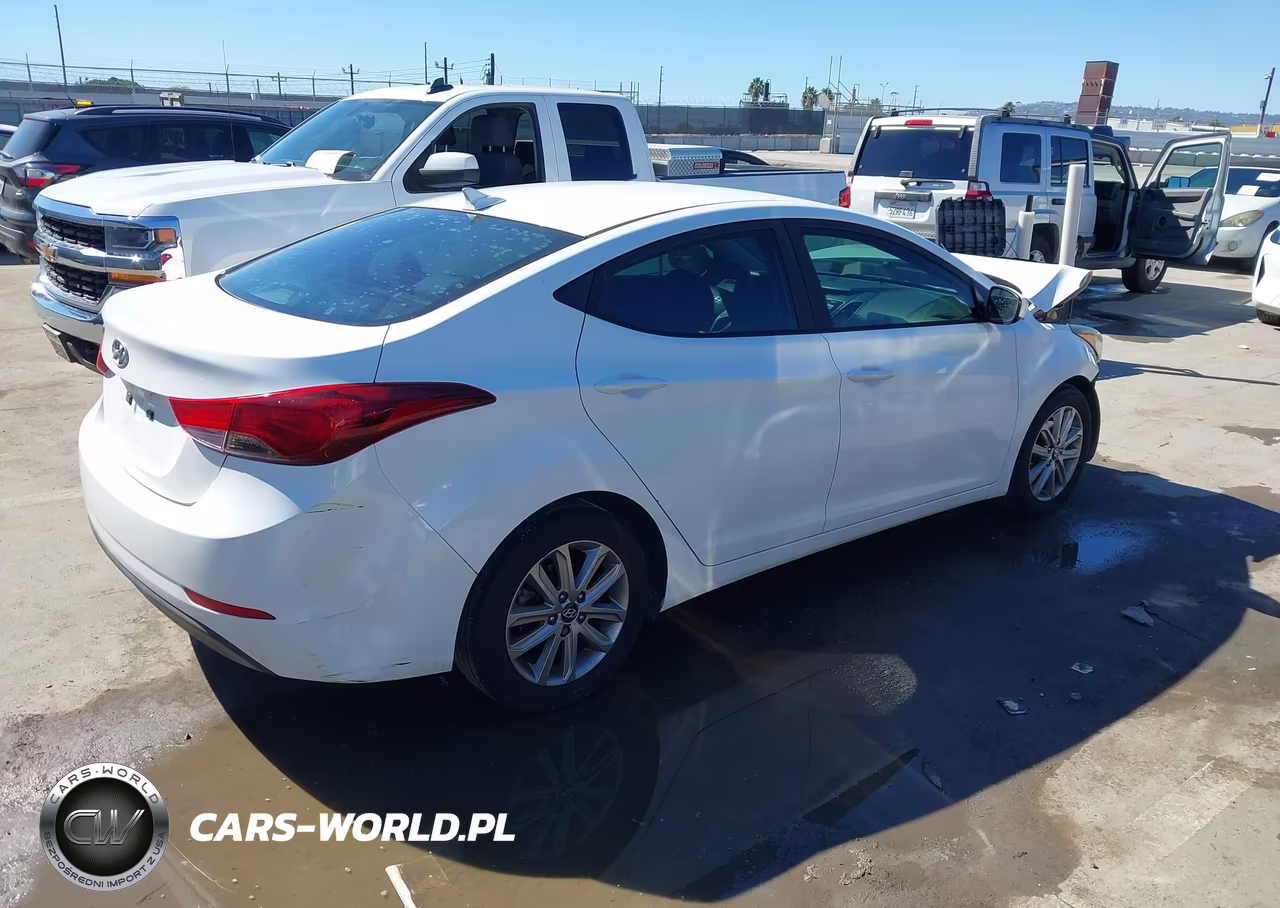 2014 Hyundai Elantra Se VIN:5NPDH4AE9EH468721 - 4