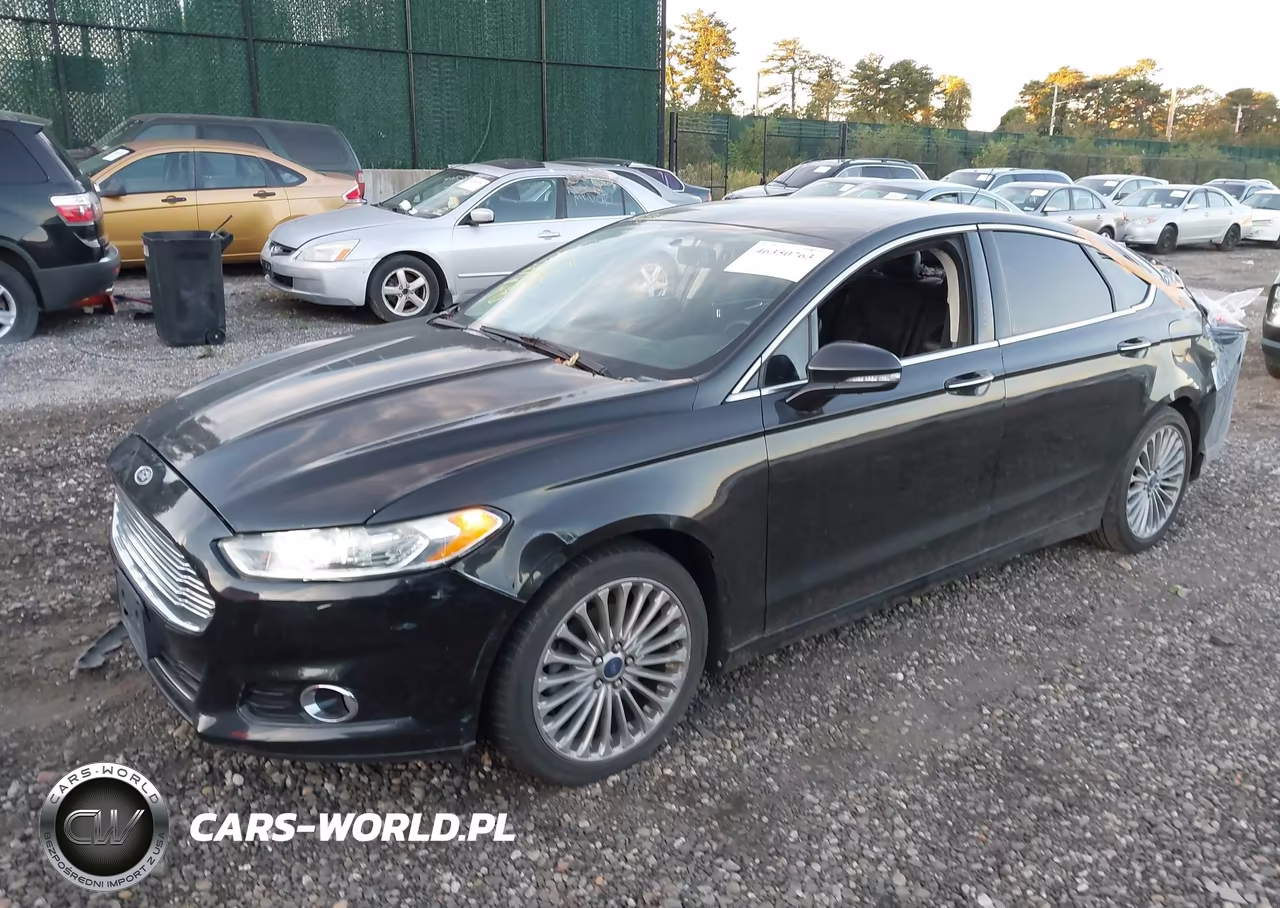 2014 Ford Fusion Titanium VIN:3FA6P0D9XER105821 - 2