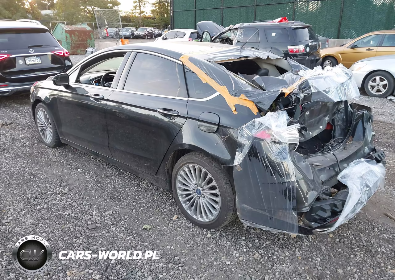 2014 Ford Fusion Titanium VIN:3FA6P0D9XER105821 - 3