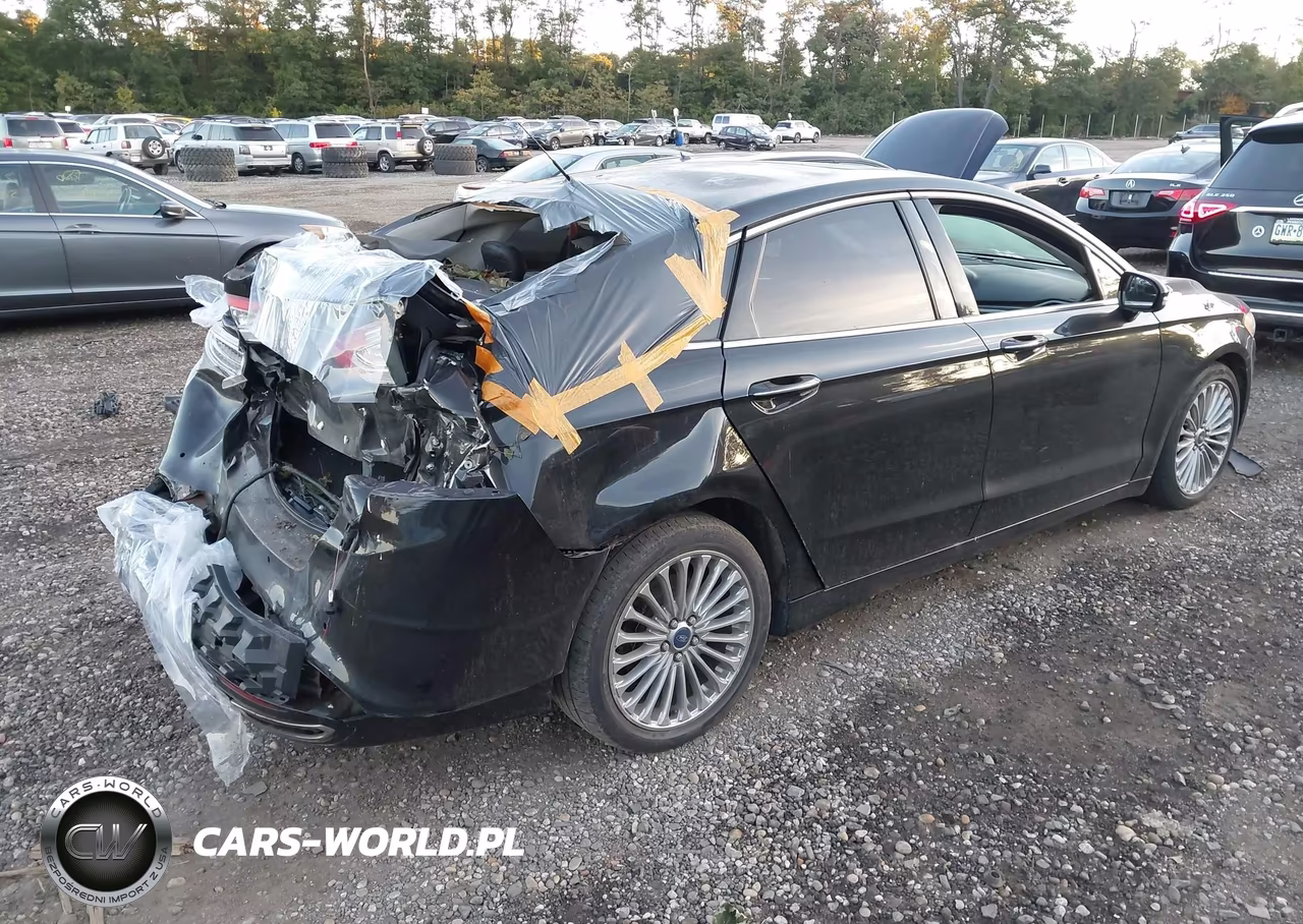 2014 Ford Fusion Titanium VIN:3FA6P0D9XER105821 - 4