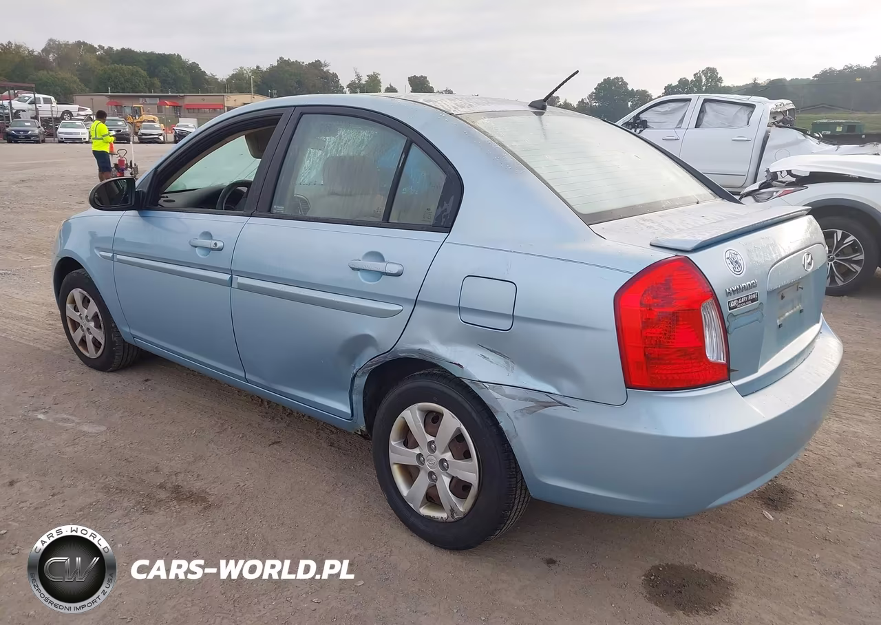 2009 Hyundai Accent Gls VIN:KMHCN46C69U322845 - 3