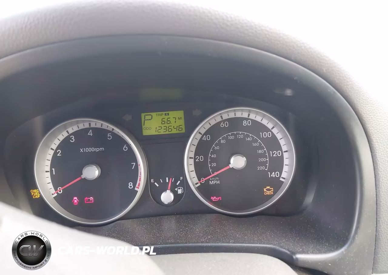2009 Hyundai Accent Gls VIN:KMHCN46C69U322845 - 7