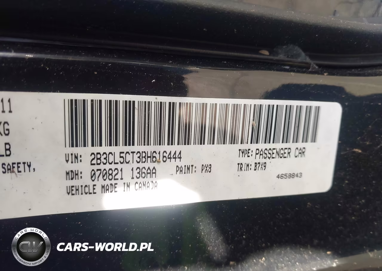 2011 Dodge Charger R-T VIN:2B3CL5CT3BH616444 - 9