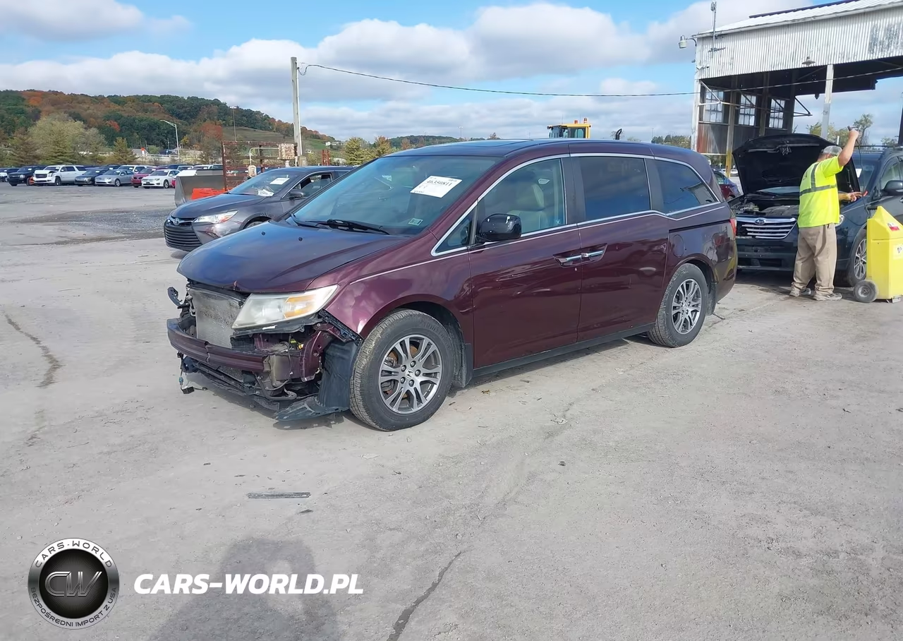 2012 Honda Odyssey Ex-L VIN:5FNRL5H6XCB138672 - 2