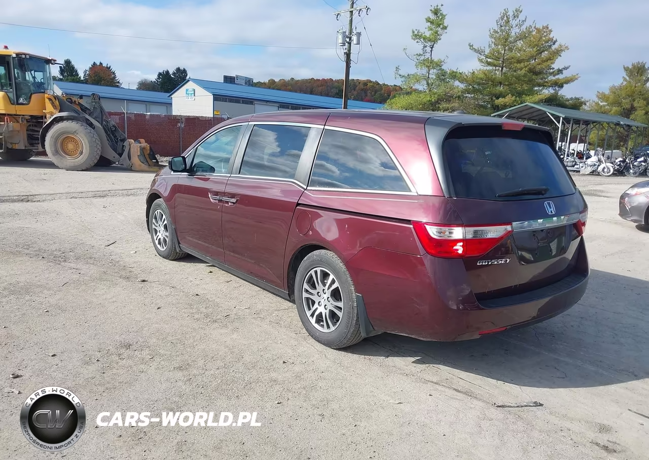 2012 Honda Odyssey Ex-L VIN:5FNRL5H6XCB138672 - 3