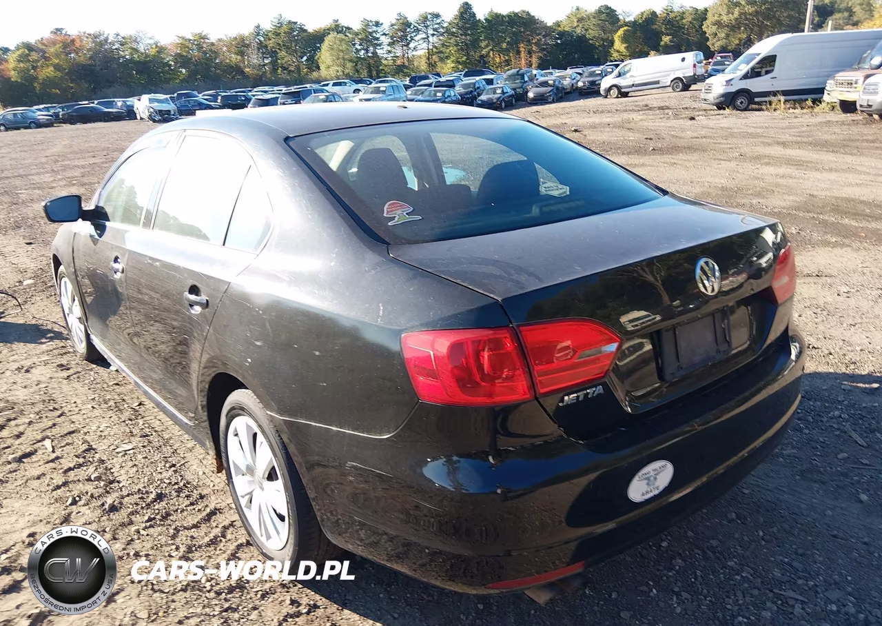 2012 Volkswagen Jetta S VIN:3VW1K7AJXCM337952 - 3