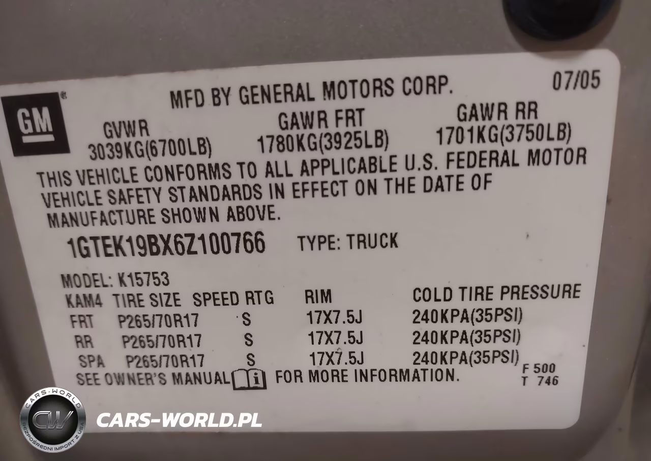 2006 GMC Sierra 1500 Sle1 VIN:1GTEK19BX6Z100766 - 9