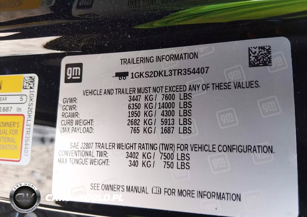 2026 GMC Yukon Denali, 4Wd VIN:1GKS2DKL3TR354407 - 9