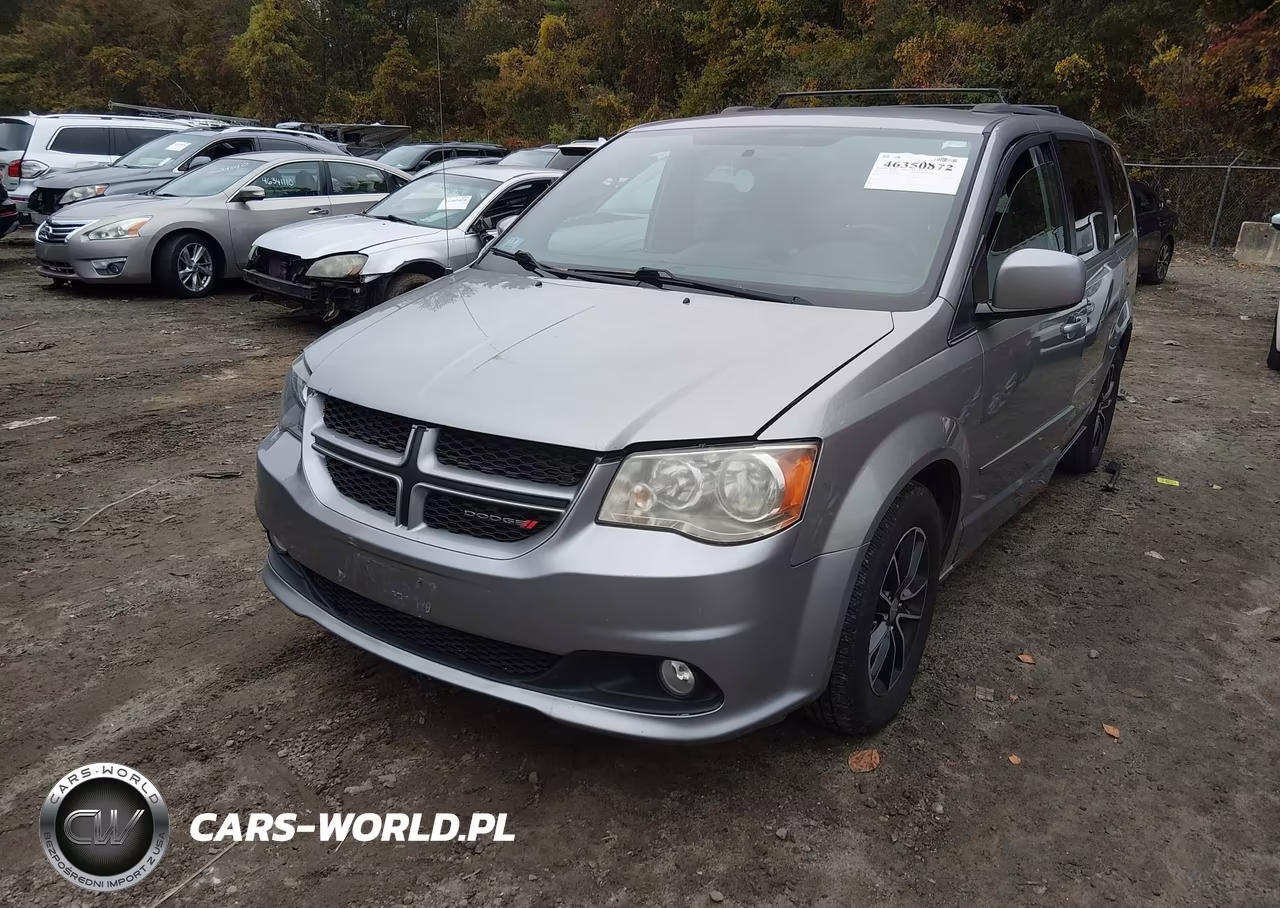 2017 Dodge Grand Caravan Gt VIN:2C4RDGEGXHR566534 - 2