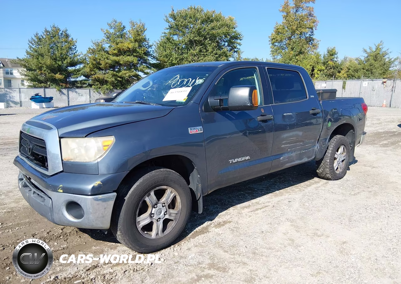2007 Toyota Tundra Sr5 5.7L V8 VIN:5TBDV54167S488776 - 2