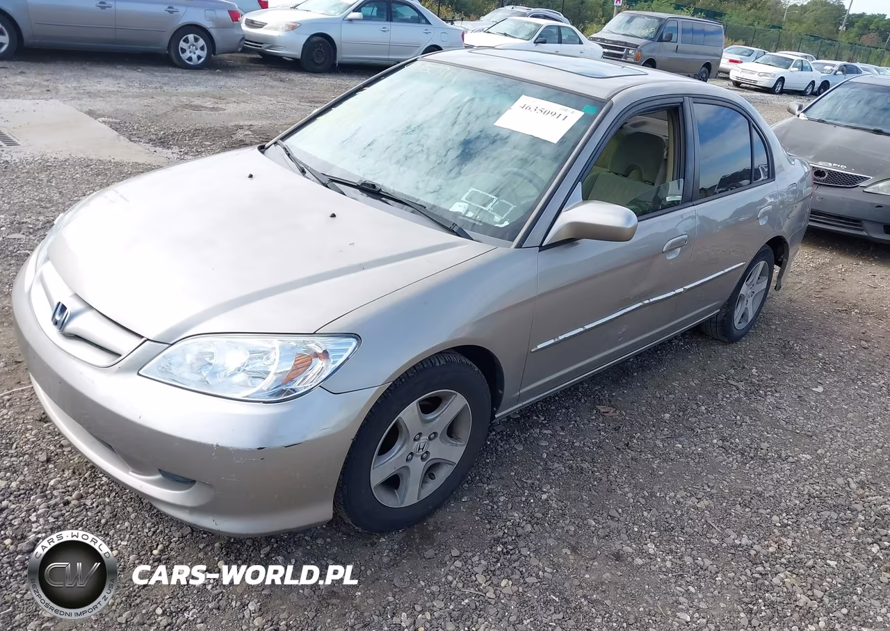 2005 Honda Civic Ex VIN:2HGES26785H537557 - 2