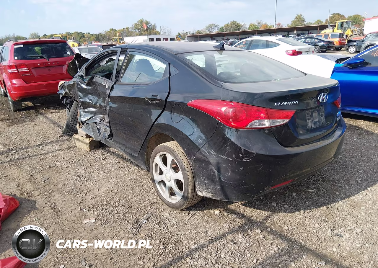 2011 Hyundai Elantra Limited VIN:5NPDH4AE3BH076121 - 3