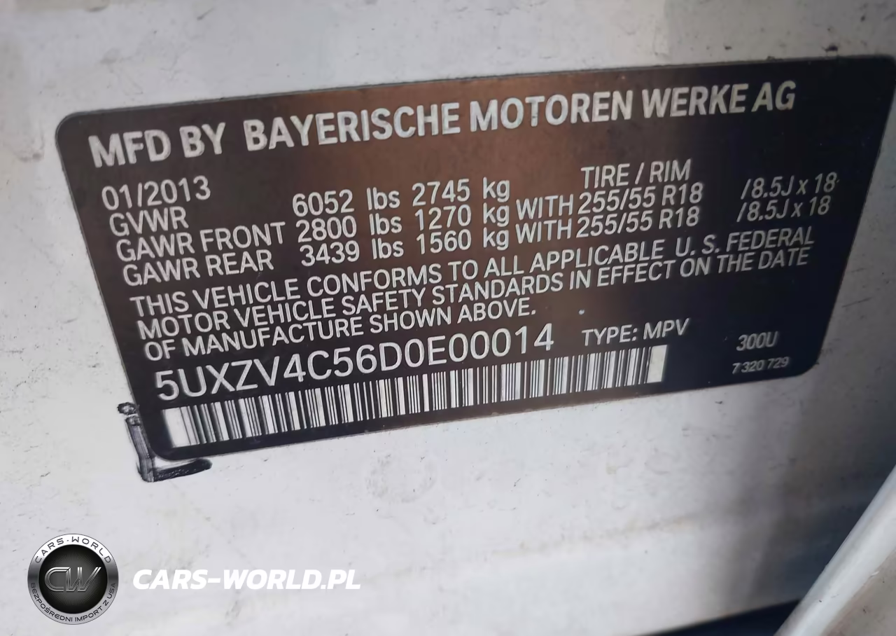 2013 BMW X5 xDrive35I-xDrive35I Premium-xDrive35I Sport Activity VIN:5UXZV4C56D0E00014 - 9