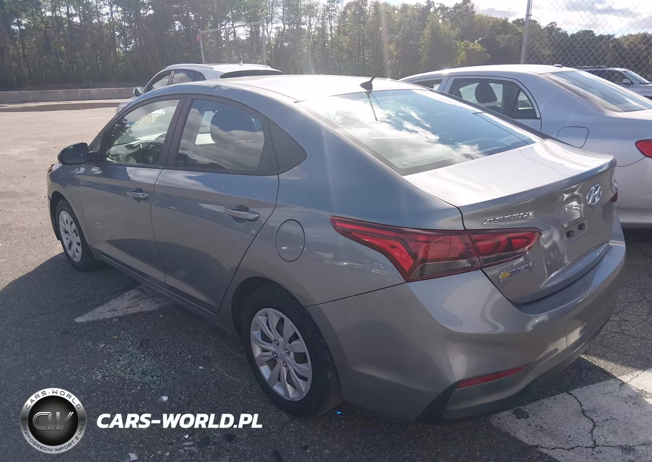 2021 Hyundai Accent Se VIN:3KPC24A62ME149945 - 3