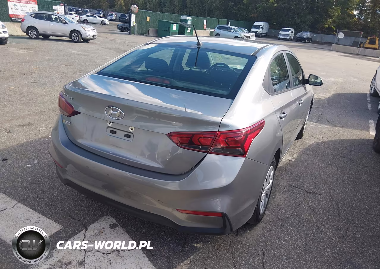 2021 Hyundai Accent Se VIN:3KPC24A62ME149945 - 4