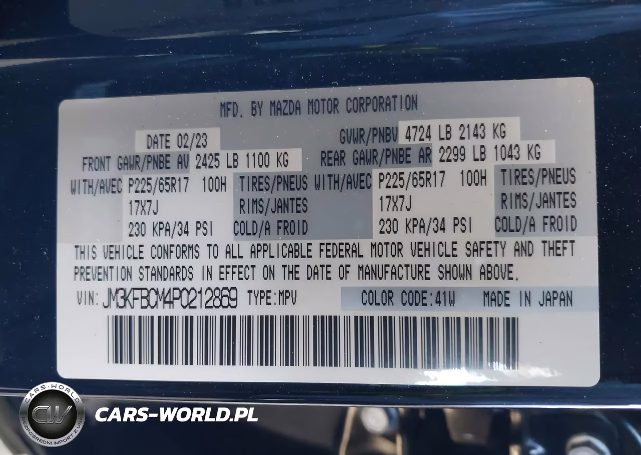 2023 Mazda Cx-5 2.5 S Preferred VIN:JM3KFBCM4P0212869 - 9