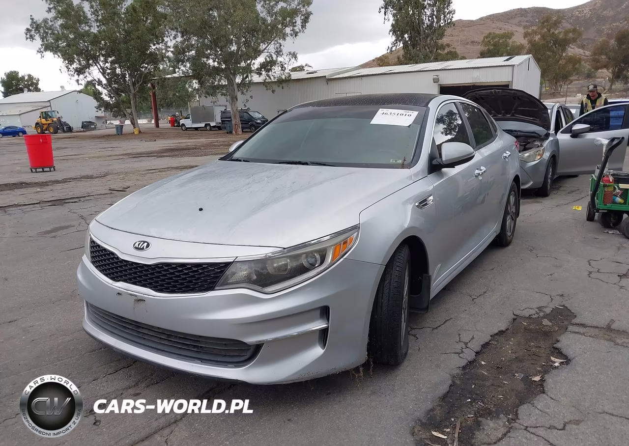 2016 Kia Optima Lx Turbo VIN:5XXGT4L18GG001178 - 2