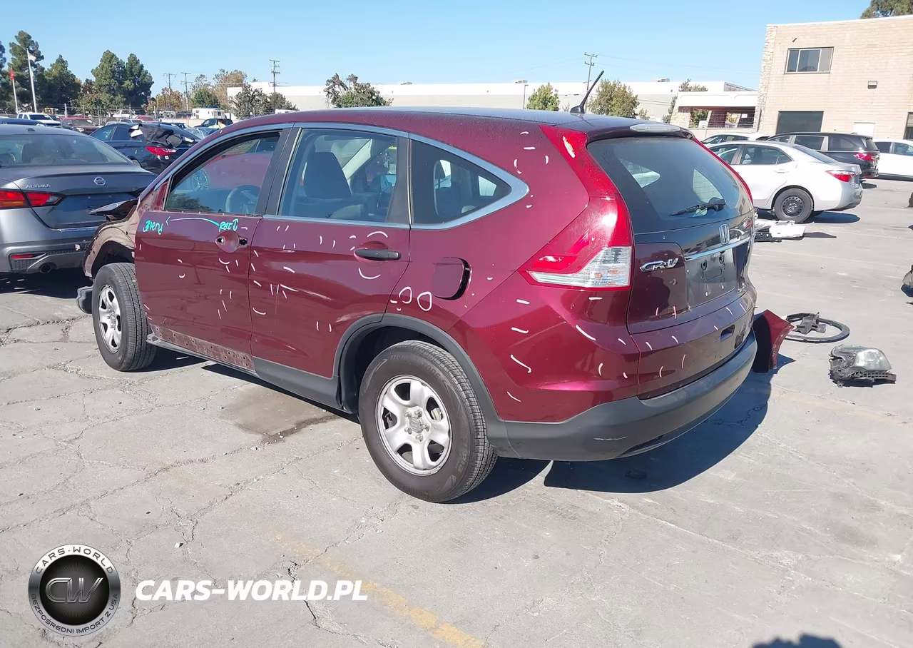 2014 Honda Cr-V Lx VIN:5J6RM4H37EL095397 - 3