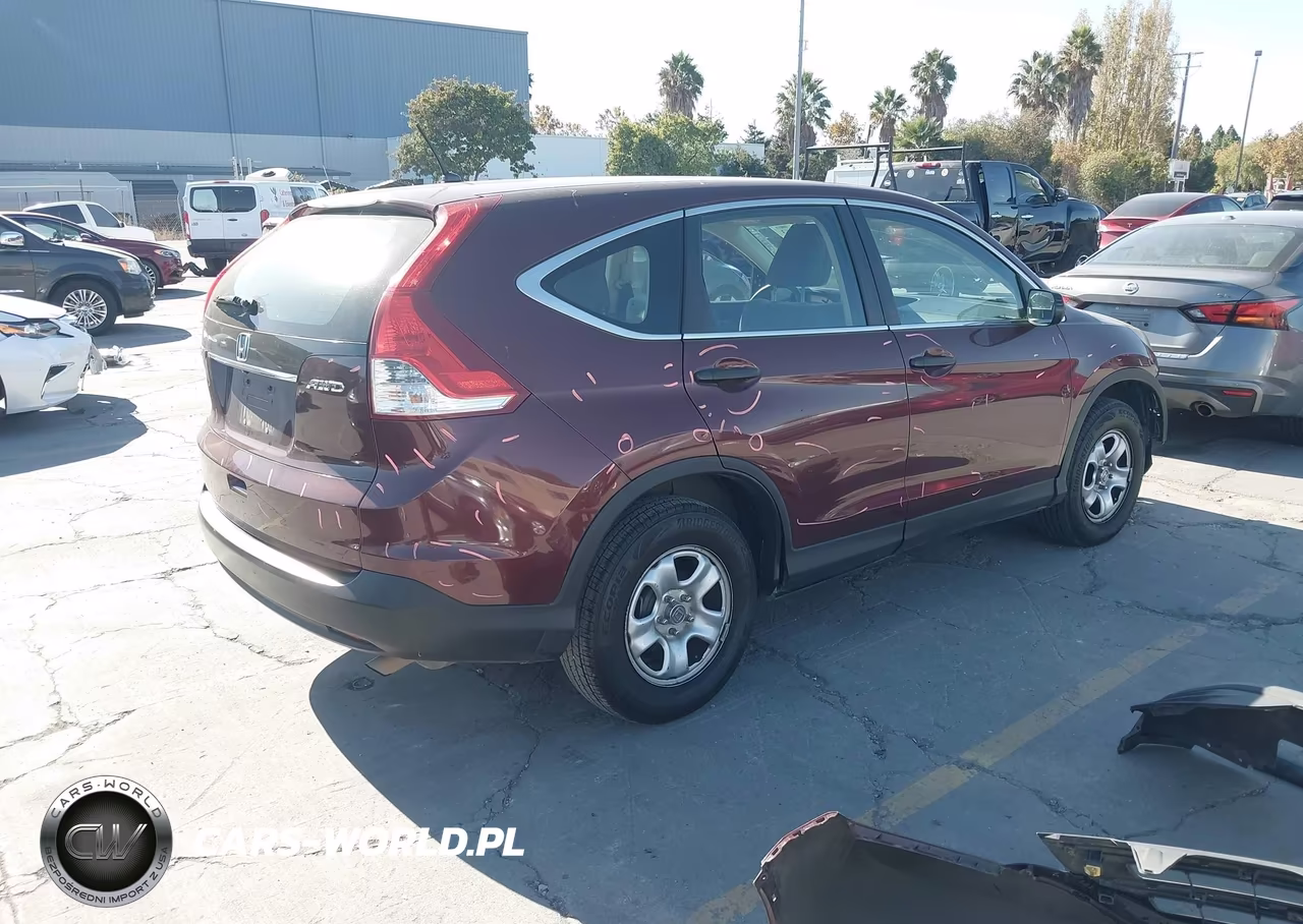 2014 Honda Cr-V Lx VIN:5J6RM4H37EL095397 - 4