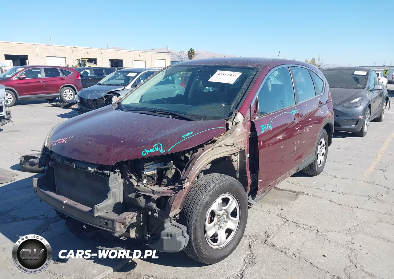 2014 Honda Cr-V Lx VIN:5J6RM4H37EL095397 - 6