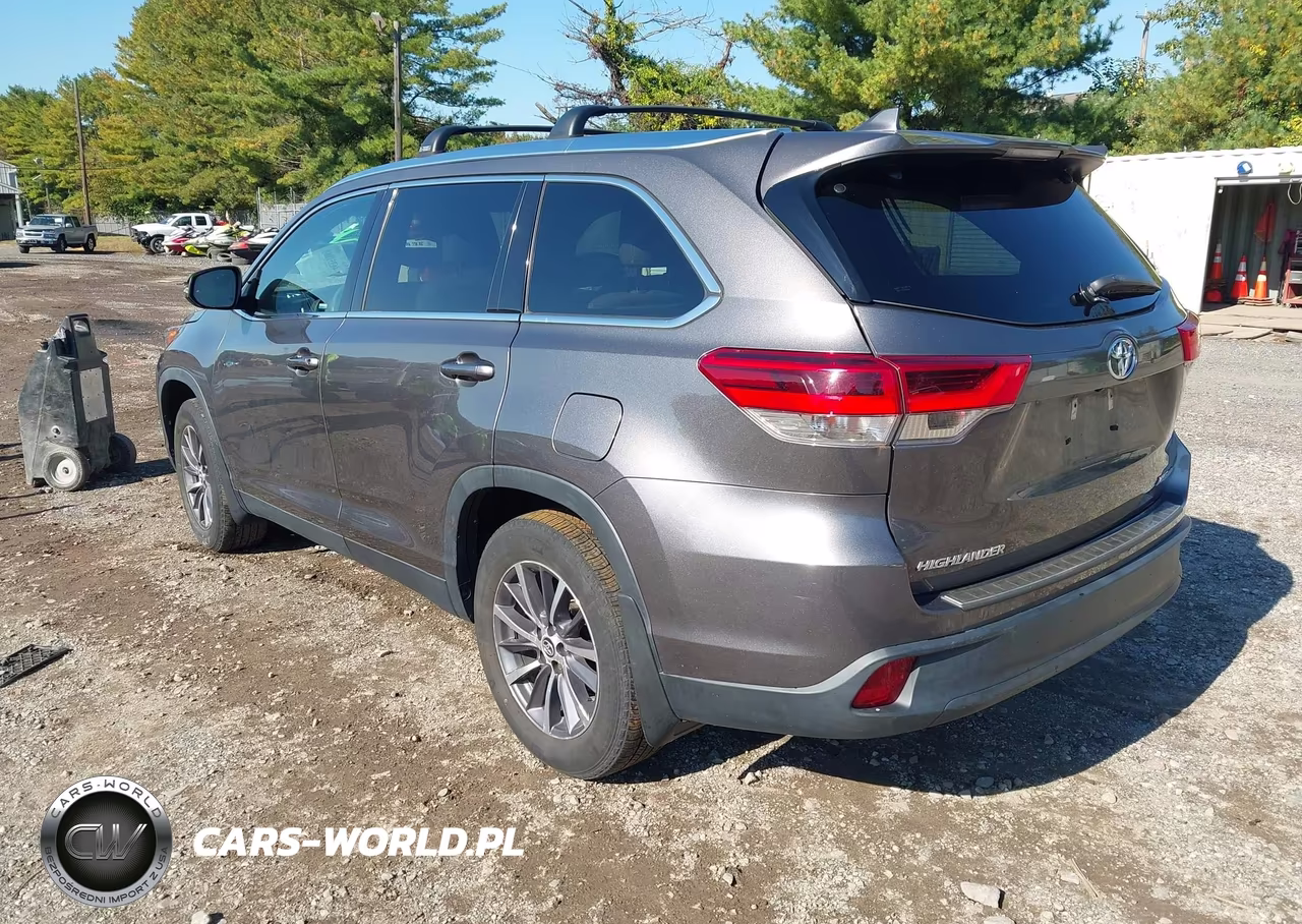 2019 Toyota Highlander Xle VIN:5TDJZRFH8KS998281 - 3