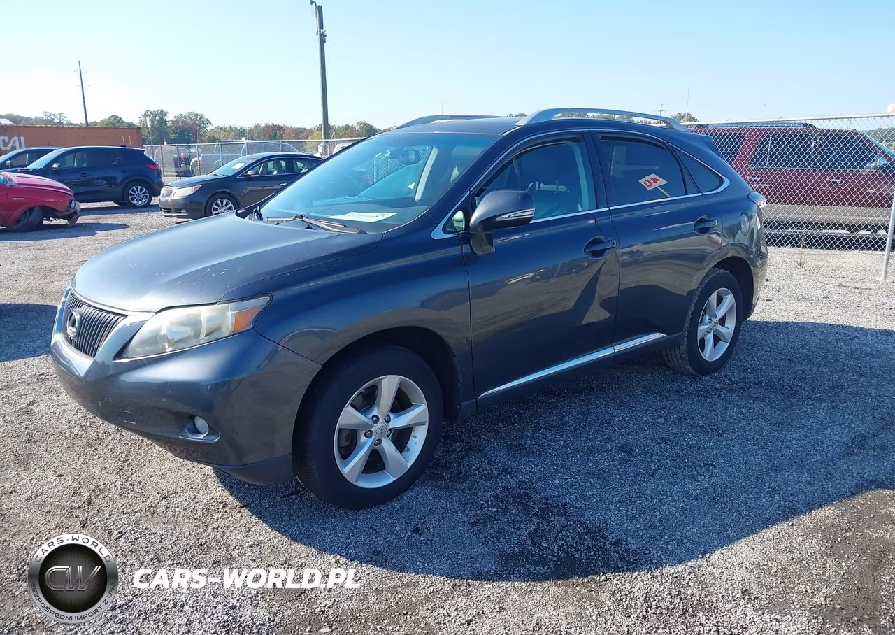 2010 Lexus Rx 350 VIN:2T2BK1BA1AC039097 - 2