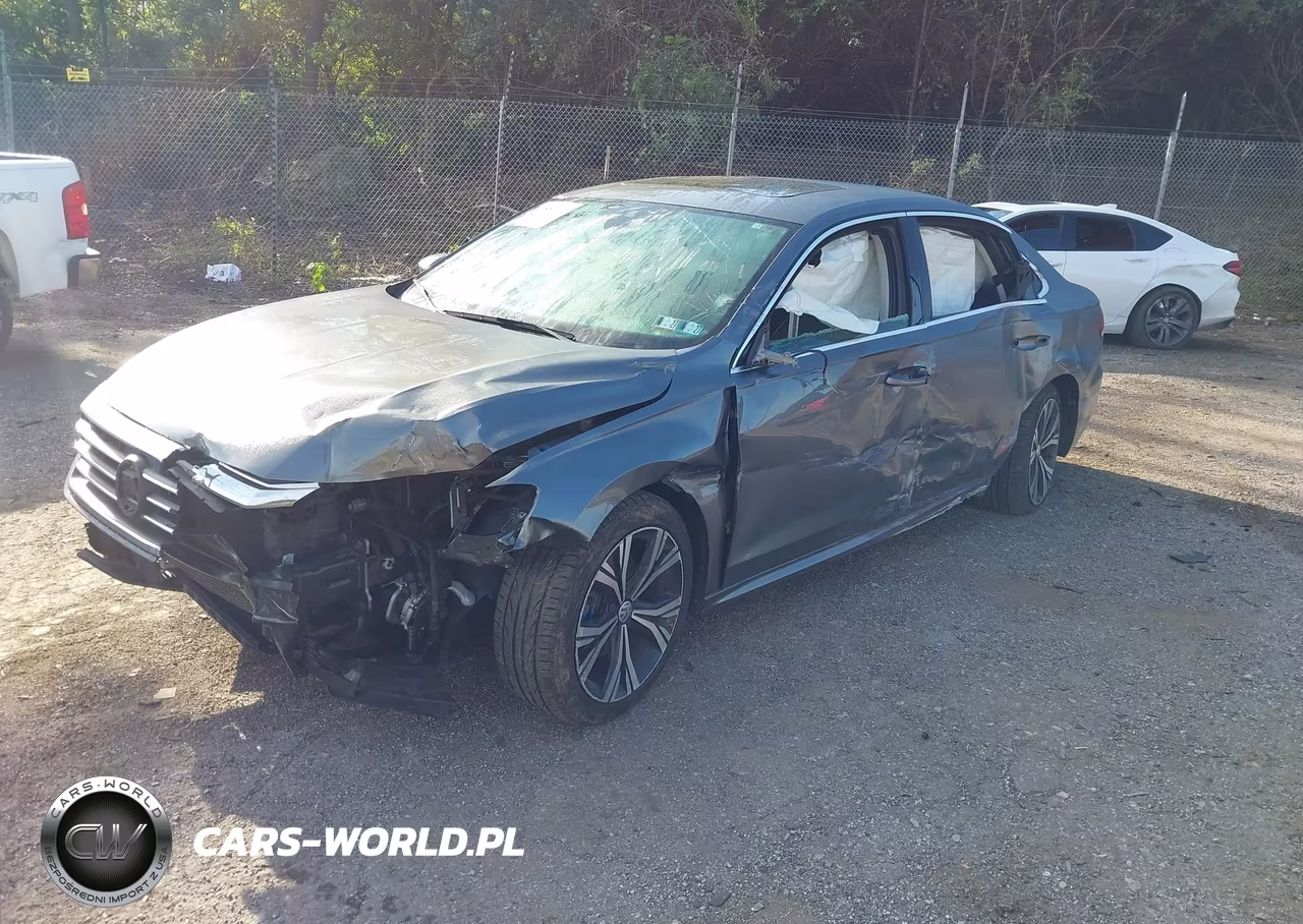 2021 Volkswagen Passat 2.0T Se VIN:1VWSA7A35MC004117 - 2