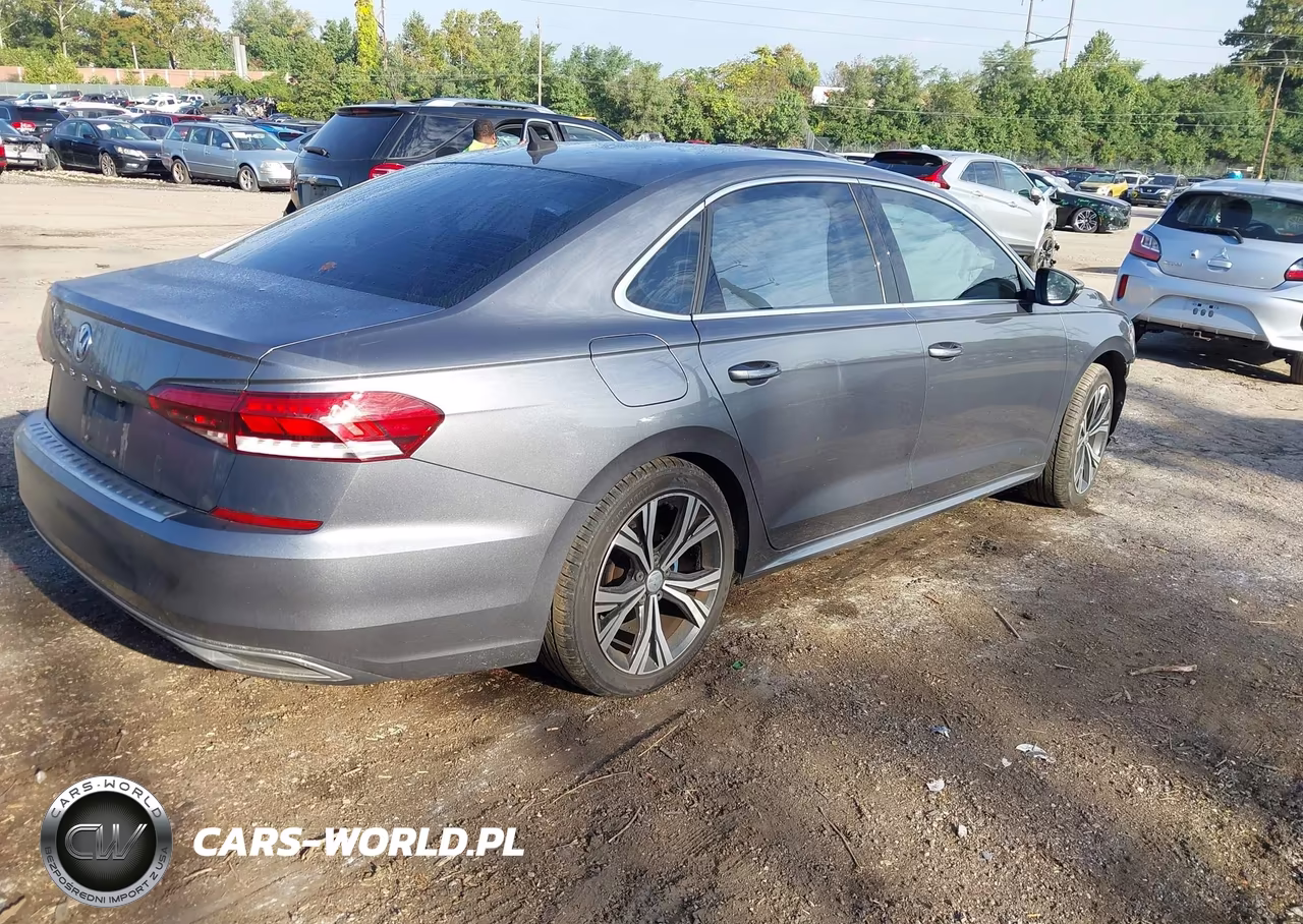 2021 Volkswagen Passat 2.0T Se VIN:1VWSA7A35MC004117 - 4