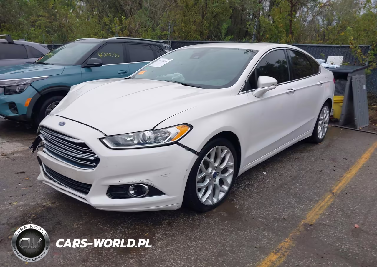 2014 Ford Fusion Titanium VIN:3FA6P0D99ER207630 - 2