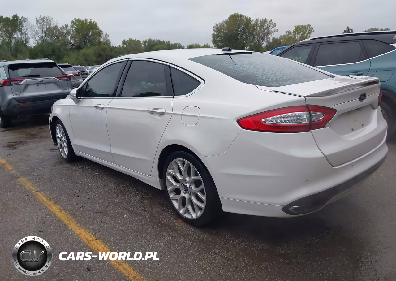 2014 Ford Fusion Titanium VIN:3FA6P0D99ER207630 - 3