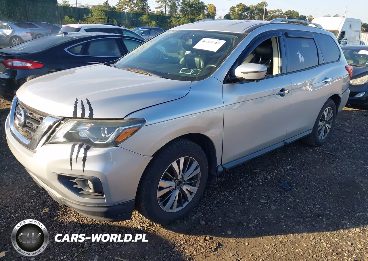 2017 Nissan Pathfinder Sl VIN:5N1DR2MMXHC696694 - 2