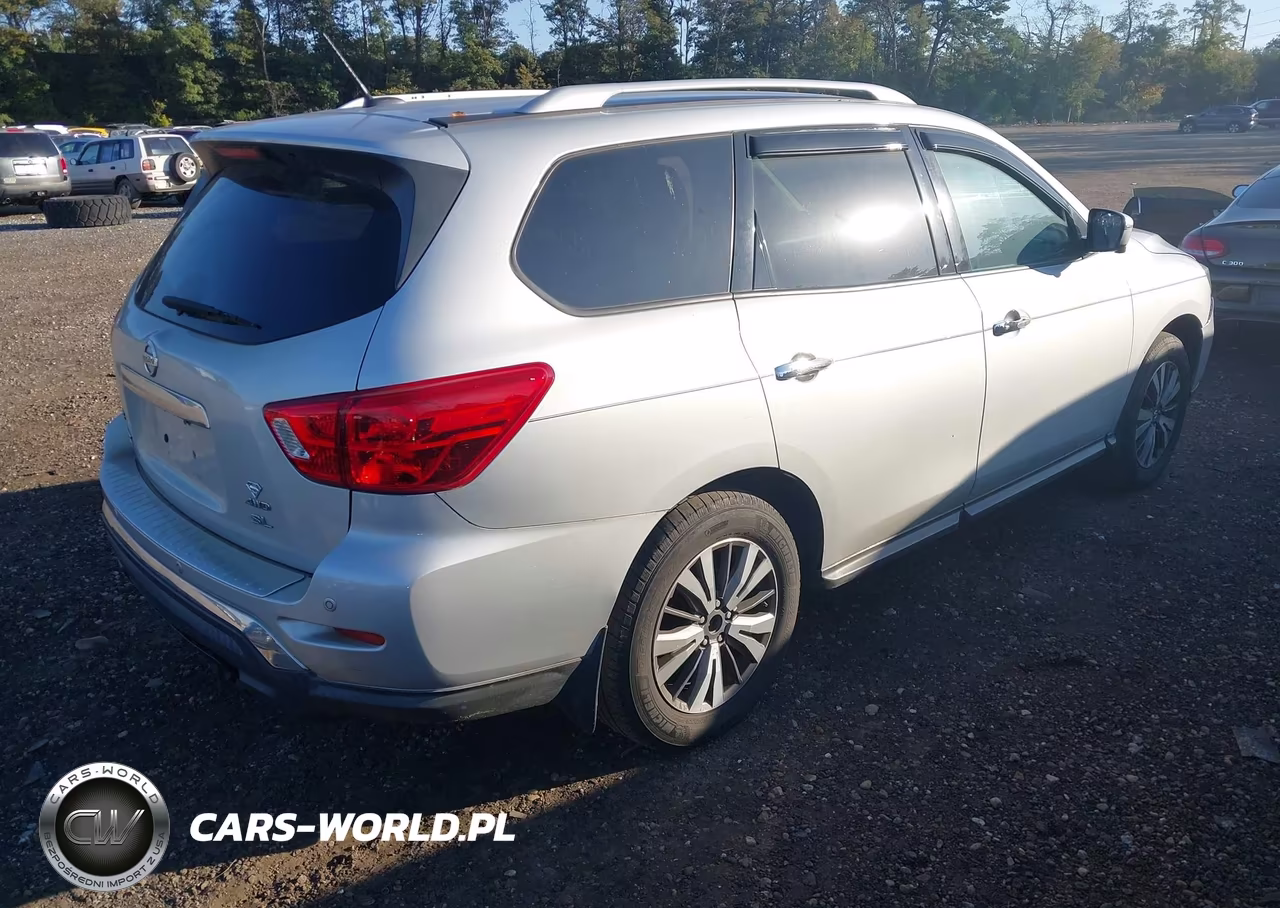 2017 Nissan Pathfinder Sl VIN:5N1DR2MMXHC696694 - 4