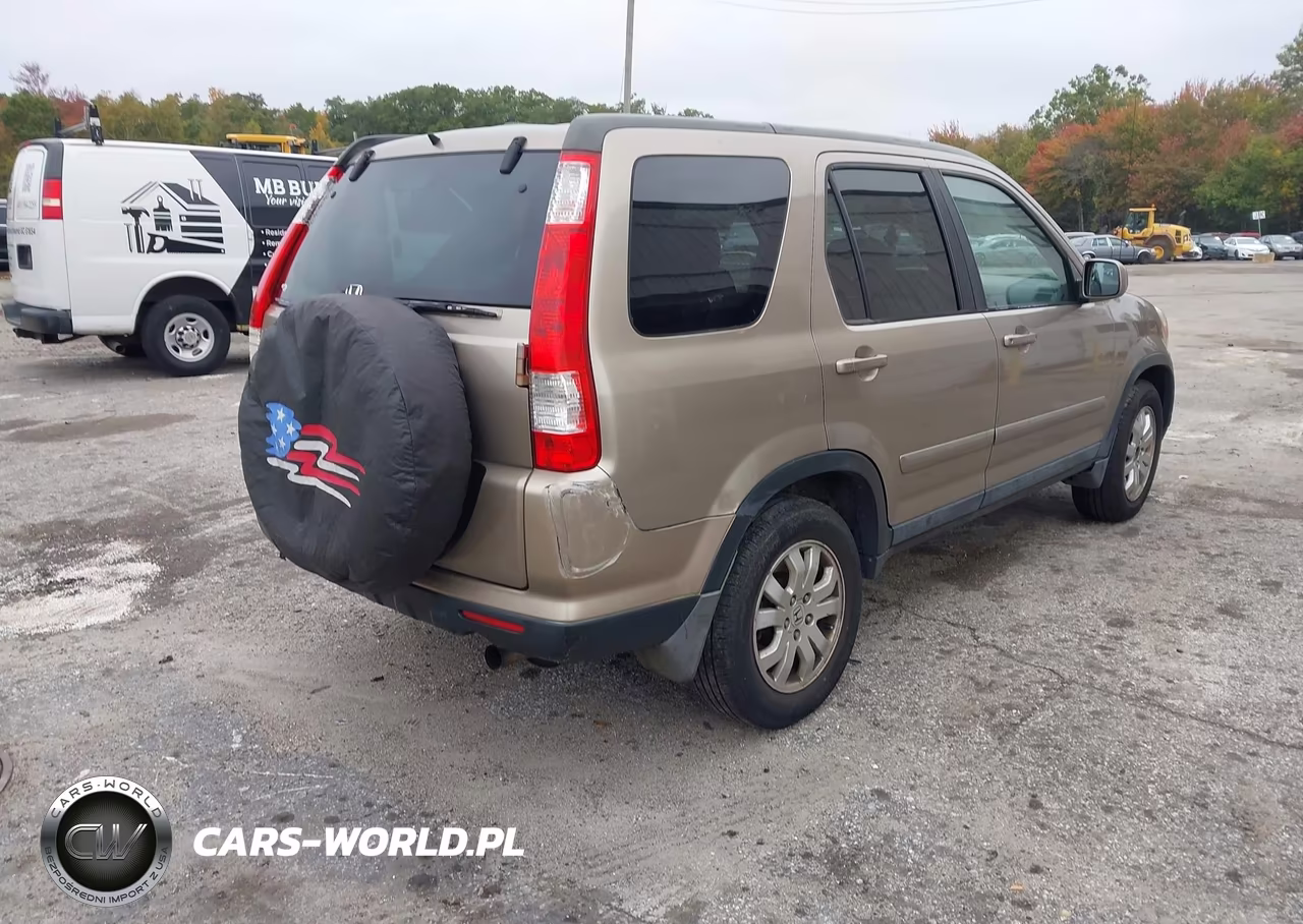 2005 Honda Cr-V Se VIN:SHSRD78985U339887 - 4