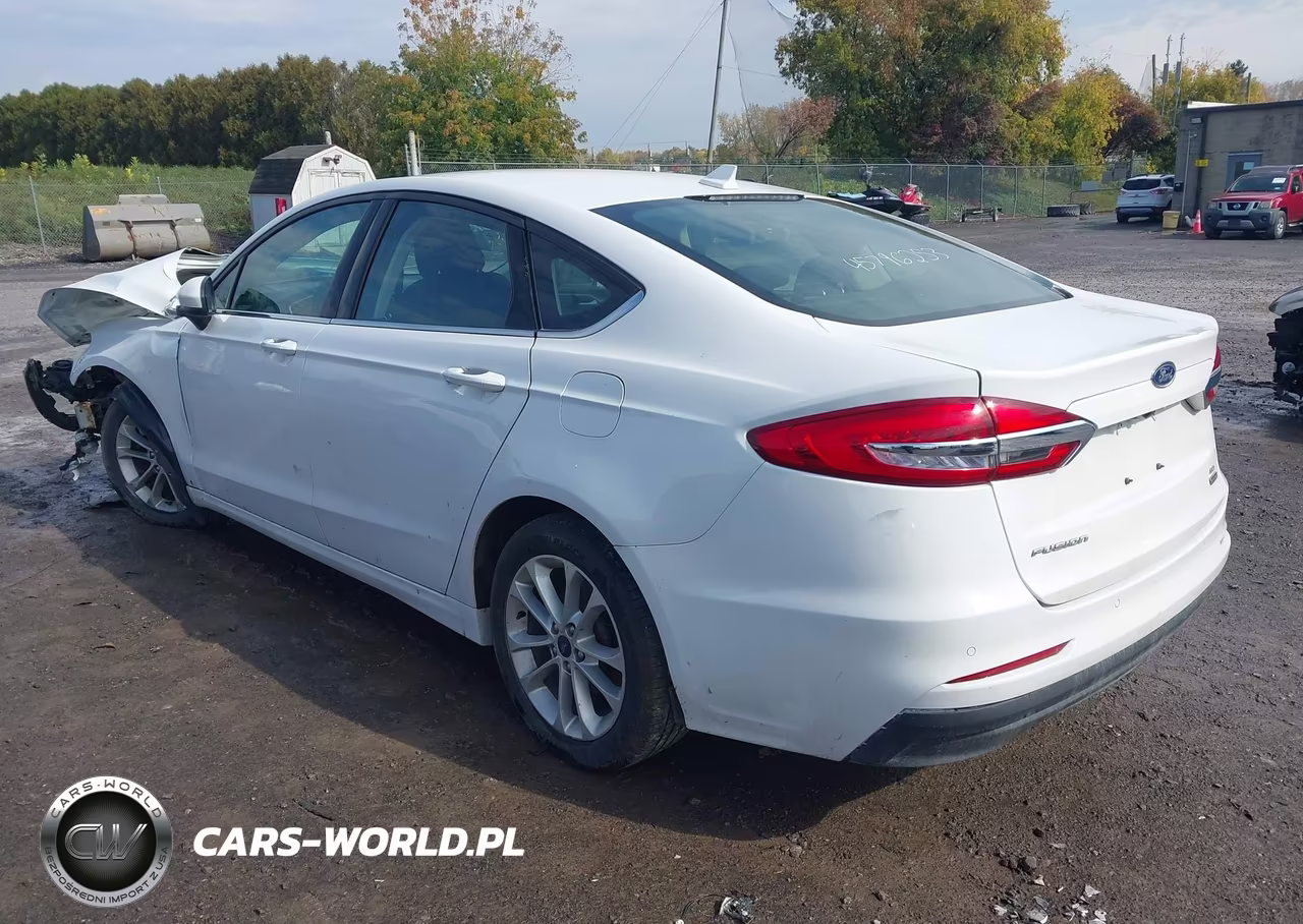 2020 Ford Fusion Hybrid Se VIN:3FA6P0LU6LR101705 - 3