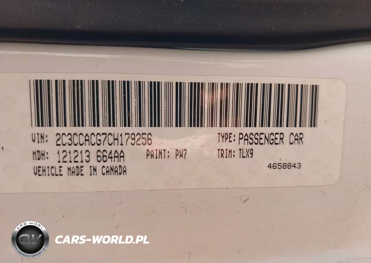 2012 Chrysler 300 Limited VIN:2C3CCACG7CH179256 - 9