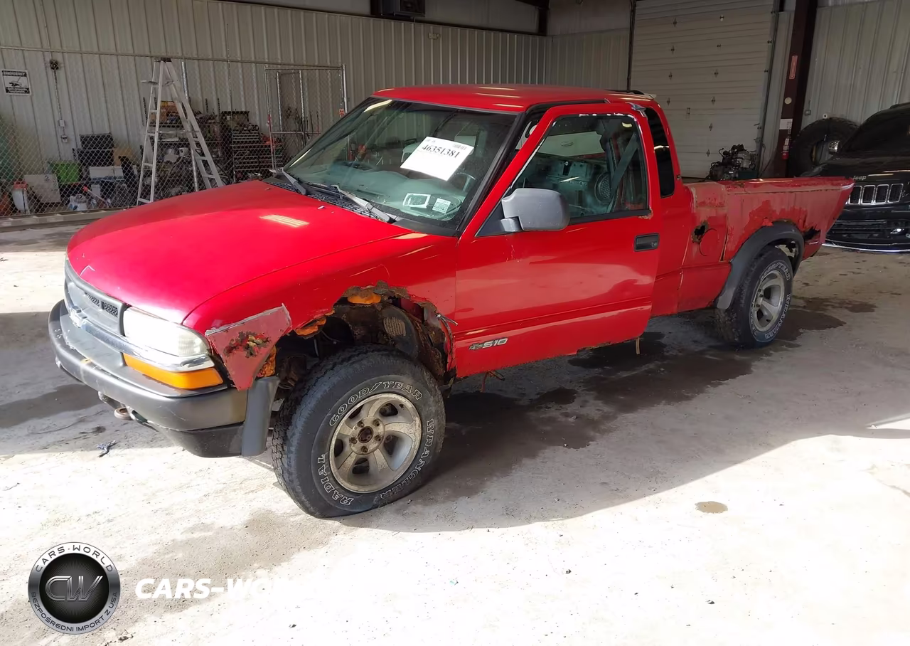 2003 Chevrolet S-10 Ls VIN:1GCCT19X738126050 - 2