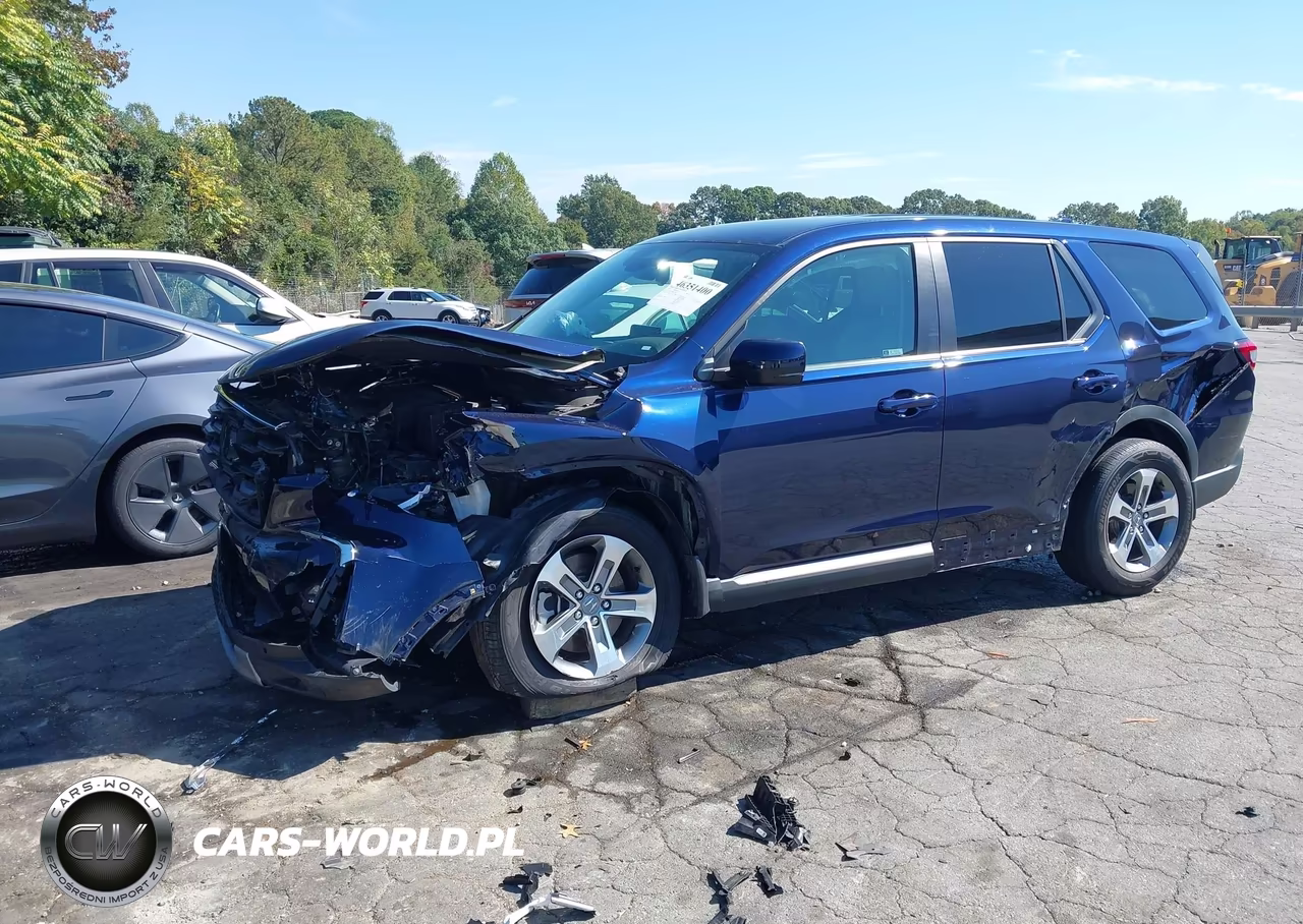 2023 Honda Pilot 2Wd Ex-L 8 Passenger VIN:5FNYG2H40PB012954 - 6