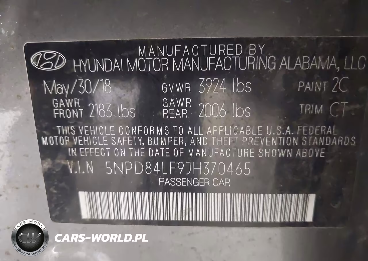 2018 Hyundai Elantra Value Edition VIN:5NPD84LF9JH370465 - 9