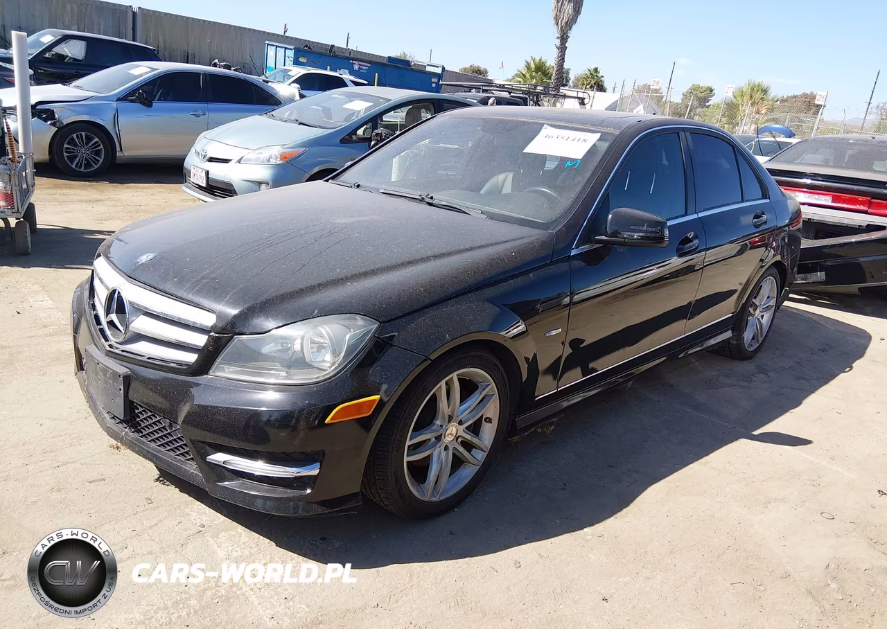 2012 Mercedes-Benz C 250 Sport VIN:WDDGF4HBXCA645446 - 2
