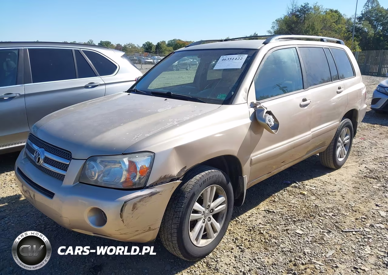 2006 Toyota Highlander Hybrid V6 VIN:JTEEW21A260025123 - 2